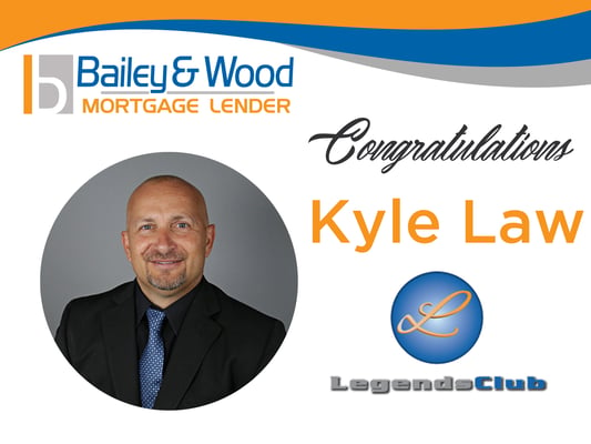 Kyle Law received Legends Club