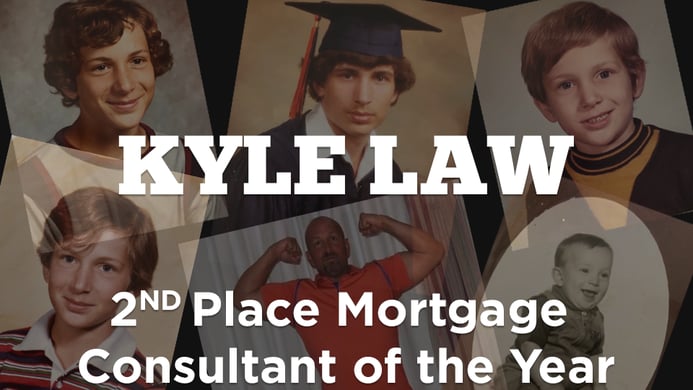 Kyle Law Won 2nd Place Mortgage Consultant of the Year