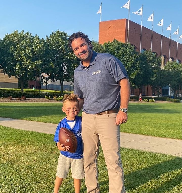 Jeff Saturday and Walker